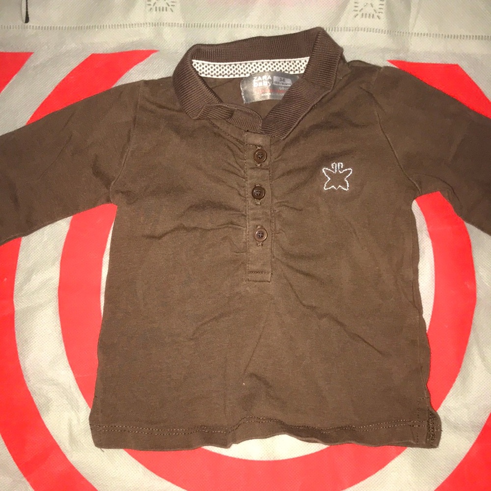 Zara baby 3-6m shirt